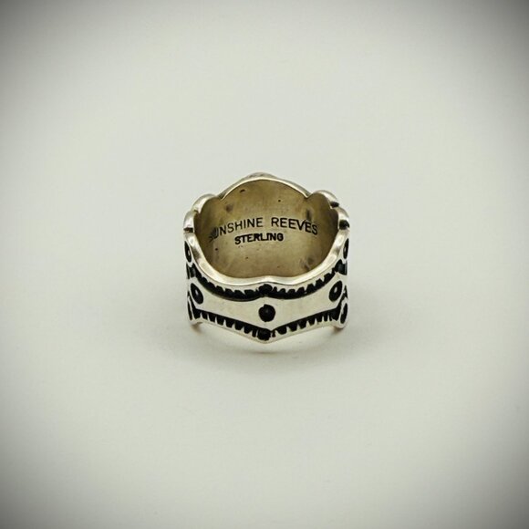 Sunshine Reeves Turquoise Ring – Sterling, 15g - Picture 2 of 5